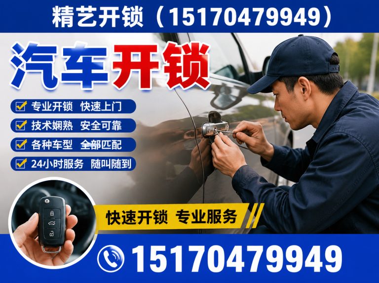 南昌汽车开锁展示图